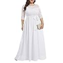 Pinup Fashion Plus Size Formal Evening Dress Wedding Guest Bridal Gowns