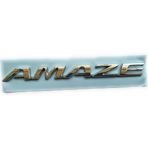 pinzu car badge emblem monogramlogodecalswrapssticker 3d for honda amaze i-vtec
