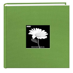 pioneer 200 pocket fabric frame cover photo album citrus green