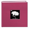 Pioneer 200 Pocket Fabric Frame Cover Photo Album (Bright Pink)
