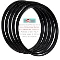 Pioneer Black Rubber Gasket 10 Litre Outer Lid Pressure Cooker(Pack of 5)