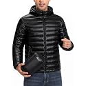 Pioneer Camp Men's Lightweight Packable Puffer Jacket Insulated Winter Coat