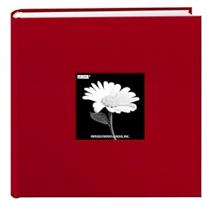 pioneer cloth photo album wframe 934x934-apple red