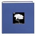 Pioneer Cloth Photo Album W/Frame 9"X9"-Sky Blue