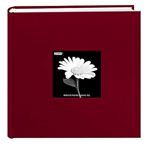 pioneer da200cbfe 200 pocket fabric frame cover photo album champion burgundy