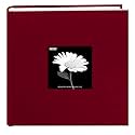 Pioneer DA200CBFE 200 Pocket Fabric Frame Cover Photo Album, Champion Burgundy