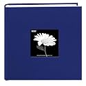 Pioneer Fabric Frame Cover Photo Album, 200 Pockets Hold 4x6 Inches Photos, Cobalt Blue