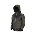 Pioneer Men's Heated Fleece Hooded Jacket with Detachable Hood - Winter Jacket For Construction, Warehouse Workers