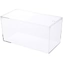 Pioneer Plastics 083CAQUA Clear Micro Habitat Terrarium, Tarantula Enclosure, Desktop Aquarium, 7.75" W x 3.75" D x 3.75" H, Pack of 12