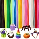 Pipe Cleaners Craft,400PCS Pipe Cleaners Bulk,Juegos para Niños,Craft Supplies,Arts and Crafts,Chenille Stems for DIY Flowers Toys for Ages 8-13,School Supplies for Kids,Stocking Stuffers for Boys