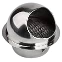 pipe cowl 6 inch Stainless Steel Chimney Air Vent: Chimney Cowl
