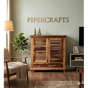 sheesham wood shoe rack - already assembled - shoe cabinet storage for homeentrywayhallwayorganizerrack for home - rustic teak finish