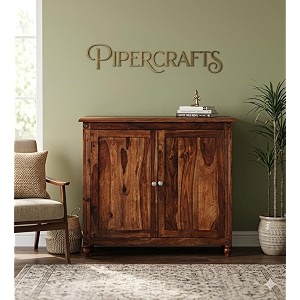 sheesham wood shoe rack - already assembled - shoe cabinet storage for homeentrywayhallwayorganizerrack for home - provincial teak finish