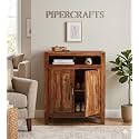 Sheesham Wood Shoe Rack - Already Assembled - Shoe Cabinet Storage for Home/Entryway/Hallway/Organizer/Rack for Home - Rustic Teak Finish