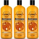 PIPIHUA Beeswax Polish and Conditioner for Wood Furniture - 16.23oz, 3 Pack