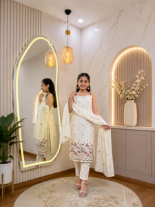 PIRA Girls Festive Party Kurta Pyjama