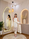 PIRA Girls Festive Party Kurta Pyjama