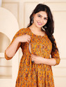 PIROKI Women Printed Anarkali Kurta