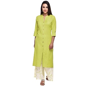 Pistaas Womens Cotton Readymade Salwar Suit Set