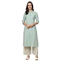 Pistaa's Women's Cotton Solid Readymade Salwar Suit Set