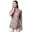 Pistaa39s Women39s Viscose Relaxed Fit Short Kurti