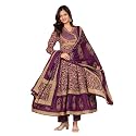 Pistaa39s Women39s Pure Cotton Anarkali Floral Printed