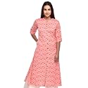 Pistaa39s Women39s Cotton Relaxed Fit A Line