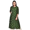 Pistaa39s Women39s Cotton Relaxed Fit A Line