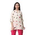Pistaa39s Women39s Cotton Straight Fit Straight Kurta