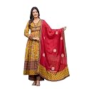 Pistaa39s Women39s Pure Cotton Anarkali Floral Printed