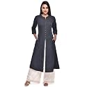 Pistaa39s Women39s Cotton Relaxed Fit A Line