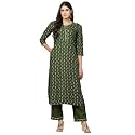 Pistaa's Women's Viscose Printed Readymade Salwar Suit Set