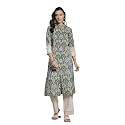 Pistaa39s Women39s Cotton Regular Fit A Line
