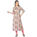 Pistaa39s Women39s Cotton Relaxed Fit Straight Printed