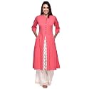 Pistaa39s Women39s Cotton Relaxed Fit A Line