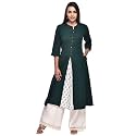 Pistaa39s Women39s Cotton Relaxed Fit A Line