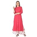 Pistaa's Women's Cotton Solid Readymade Salwar Suit Set