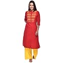 Pistaa's Women's Cotton Flex Cotton Regular Kurta Set