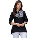 Pistaa39s Women39s Cotton Relaxed Fit Short Kurti