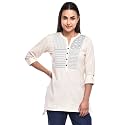 Pistaa39s Women39s Cotton Straight Fit Straight Kurta
