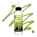 Pistachio-Flavored Cake Drizzle by Chefmaster, Edible Cake Drip Frosting for Decorating, Drip for Cakes, Cupcakes, Cookies, Donuts, 5 oz