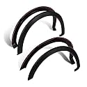 PIT66 Fender Flares, Compatible with 2009-2014 Ford F150 Styleside(NOT For Platinum and Raptor models), Black Factory Style Wheel Flares Set, 4 Pcs
