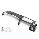PIT66 Gray TPE Dash Bezel Cover Fit Chevy Silverado GMC Sierra 2007-2013