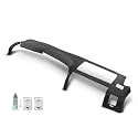PIT66 TPE Dash Bezel Cover Fit Chevy Silverado GMC Sierra 2007-2013 Black