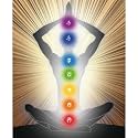 Pitaara Box Yoga Position With The Symbols Of Seven Chakras D1 | Canvas Painting for Bedroom &amp; Living Room | Engineered Wood Frame | 16 x 19.5 inch (41 x 50 cms)