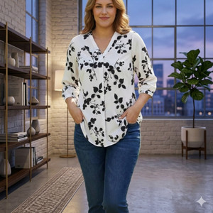 Pitambara Casual Printed Women White Top