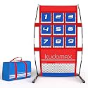 Pitching Target Net​ – Master Your Pitch! Portable Practice System with Numbered Strike Zone for Baseball, Softball & Football. Includes Carry Bag & Enables Quick Assembly