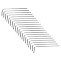 Piutouyar 2mm Hex Key Wrench, 20 Pcs Allen Key Wrench
