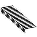Piutouyar 6mm Hex Key Wrench, 10 Pcs Allen Key Wrench, Black