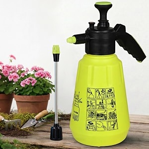pivalo 2l pressure spray pump with manual handheld nozzle amp lance garden sprayer cleaning and watering can gardening bottles for home lawn plant random pack of 1
